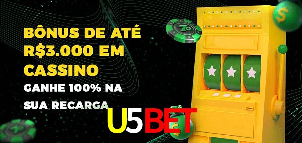 U5Bet melhor bônus de depósito