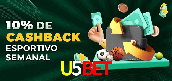 10% de bônus de cashback na U5Bet